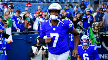 Geno Smith of the Seattle Seahawks