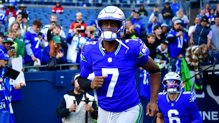 Geno Smith of the Seattle Seahawks