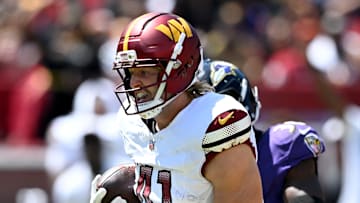 Washington Commanders tight end Colson Yankoff