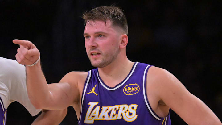 Los Angeles Lakers guard Luka Doncic