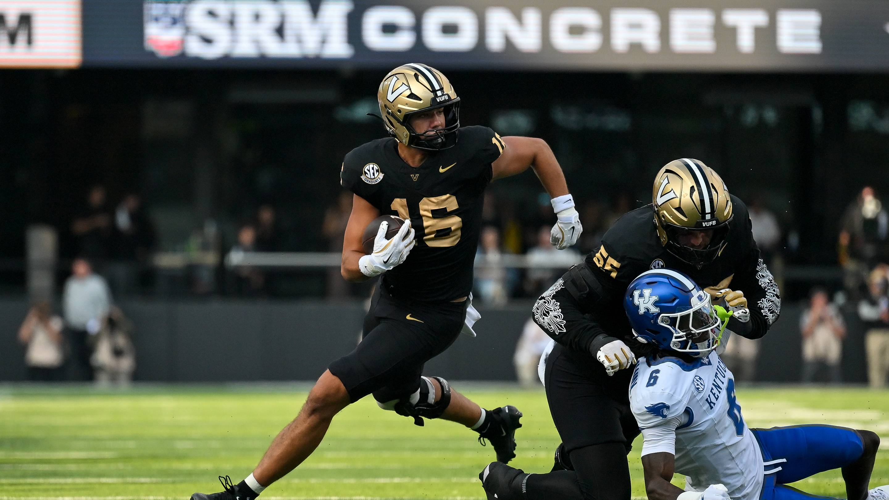 Vanderbilt Football Injury Report Ahead of Game Against Delaware