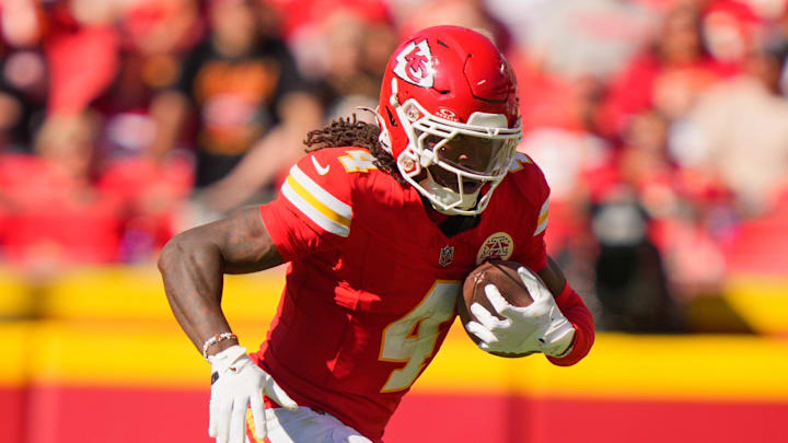 Chiefs WR Rashee Rice faces the Washington Commanders in Week 8. 