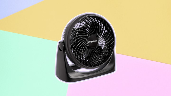 Best Prime Day deals on Amazon Basics products: Fan is seen. 