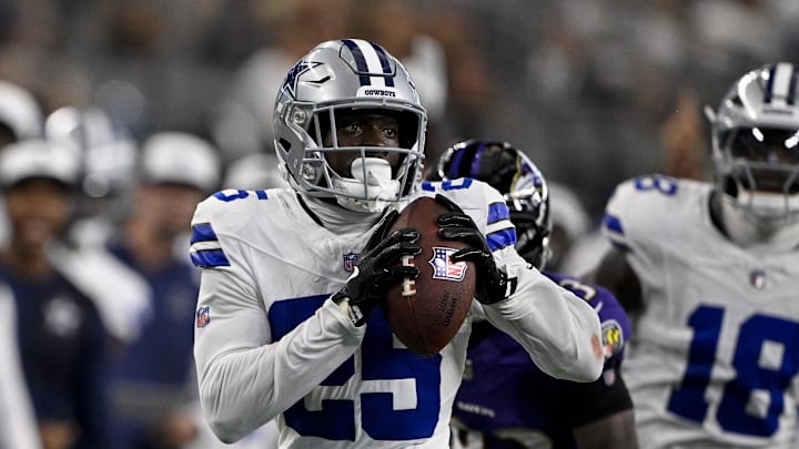 Former Clemson Tigers cornerback Andrew Booth had a pick six with the Dallas Cowboys in a preseason game against the Vikings. Former Clemson Tigers cornerback Andrew Booth had a pick six with the Dallas Cowboys in a preseason game against the Vikings.