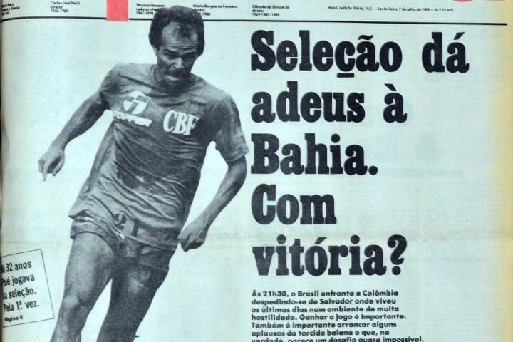 O Bahia foi o primeiro time do Brasil a disputar a Libertadores