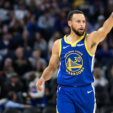  Golden State Warriors guard Stephen Curry.