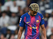 Lamine Yamal lors de Real Madrid - FC Barcelone.