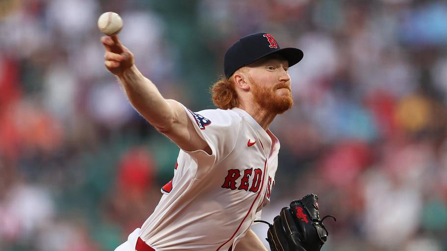 Boston Red Sox starting pitcher Dustin May