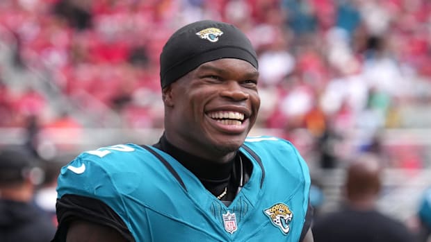 Travis Hunter Deion Sanders Colorado Buffaloes Kansas City Chiefs NFL Big 12 Football Pro Football Focus Jacksonville Jaguars