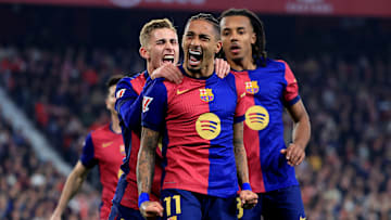 Barcelona will move to the top of La Liga with a win on Monday night