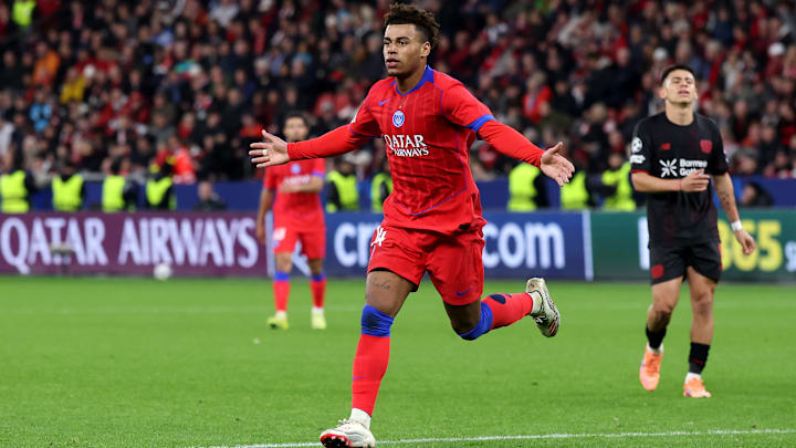 Les Parisiens ont inscrit 7 buts à Leverkusen. Les Parisiens ont inscrit 7 buts à Leverkusen.