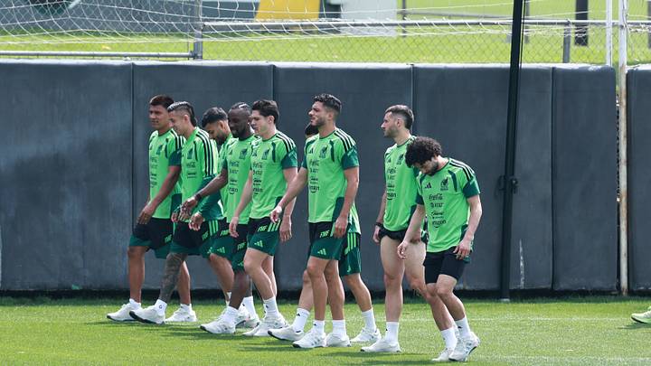 Ambientazo en la Selección de México antes de jugar contra Corea Ambientazo en la Selección de México antes de jugar contra Corea