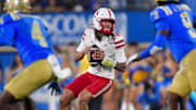 Nebraska quarterback TJ Lateef had an impressive starting debut against UCLA.