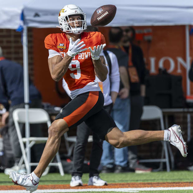 Houston Texans receiver Jayden Higgins