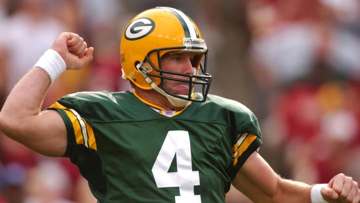 Former Green Bay Packers quarterback Brett Favre