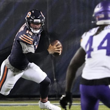 Caleb Williams and the Bears travel to Minnesota for an NFC North showdown.