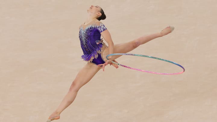 Evita Griskenas won the silver medal at the 2023 Pan Am Games to qualify for the Olympics.