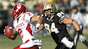 Purdue defensive end Ryan Kerrigan (94) earned All-America status 