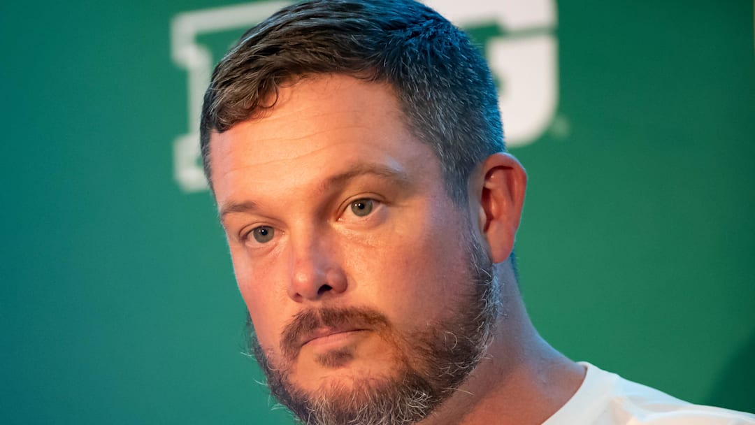 Oregon coach Dan Lanning during Oregon football’s Media Day on July 28, 2025, at Autzen Stadium in Eugene.