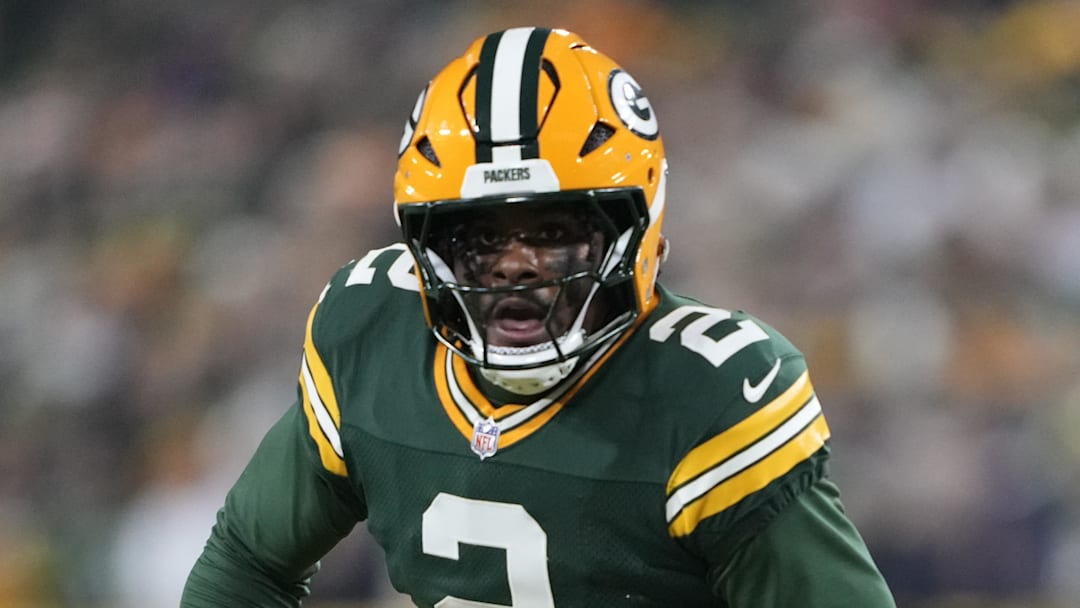 Dec 27, 2025; Green Bay, Wisconsin, USA; Green Bay Packers quarterback Malik Willis (2) runs the ball during the third quarter against the Baltimore Ravens at Lambeau Field. Mandatory Credit: Kayla Wolf-Imagn Images