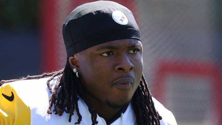 Pittsburgh Steelers running back Kaleb Johnson
