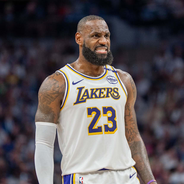 Los Angeles Lakers forward LeBron James