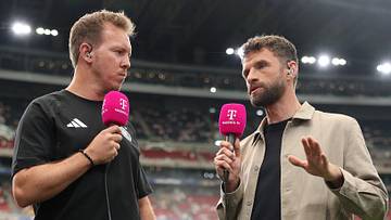 Julian Nagelsmann mit Thomas Müller Julian Nagelsmann mit Thomas Müller