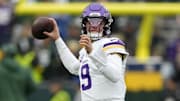 McCarthy threw for 87 yards with no touchdowns and two interceptions in the Vikings’ loss on Sunday.