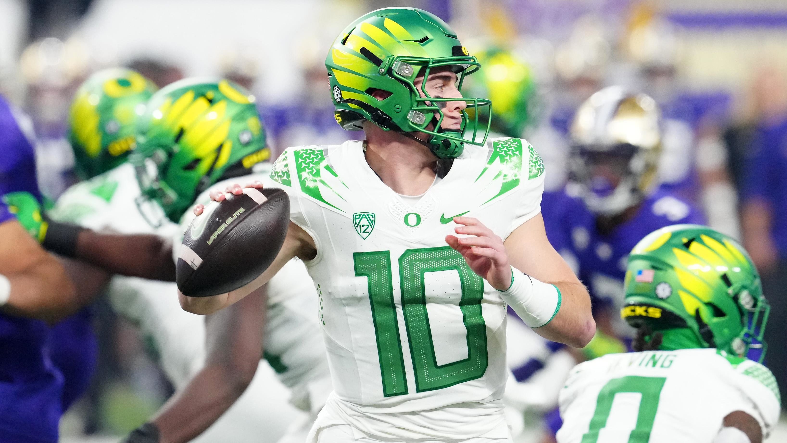 Denver Broncos quarterback Bo Nix