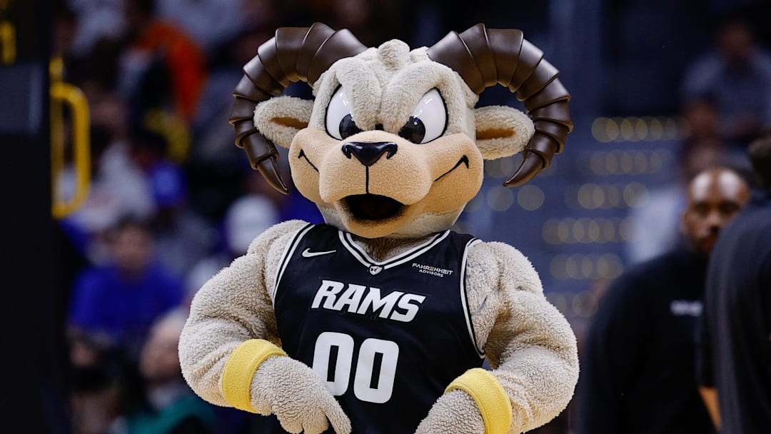 Mar 20, 2025; Denver, CO, USA; Rodney, mascot for the VCU Rams, performs during the second half against the Brigham Young Cougars in the first round of the NCAA Tournament at Ball Arena. Mandatory Credit: Isaiah J. Downing-Imagn Images Mar 20, 2025; Denver, CO, USA; Rodney, mascot for the VCU Rams, performs during the second half against the Brigham Young Cougars in the first round of the NCAA Tournament at Ball Arena. Mandatory Credit: Isaiah J. Downing-Imagn Images