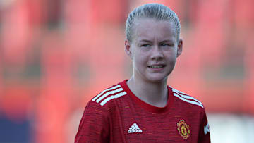Solskjaer made her United debut on Sunday