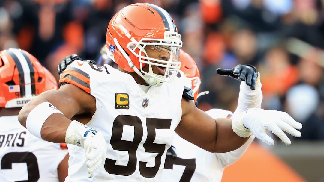 Cleveland Browns defensive end Myles Garrett
