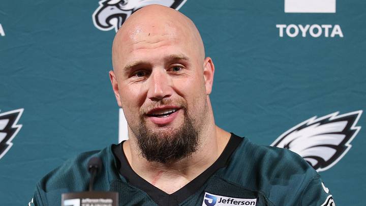 Philadelphia Eagles offensive tackle Lane Johnson