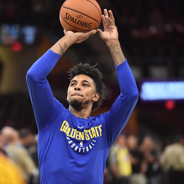 Golden State Warriors guard Nick Young