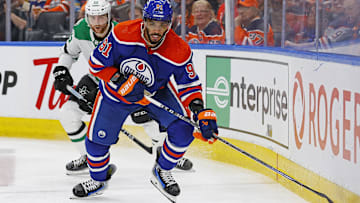 Edmonton Oilers forward Evander Kane (91)