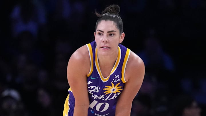 Los Angeles Sparks guard Kelsey Plum