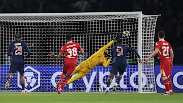Alisson somehow kept a clean sheet against Paris St.-Germain