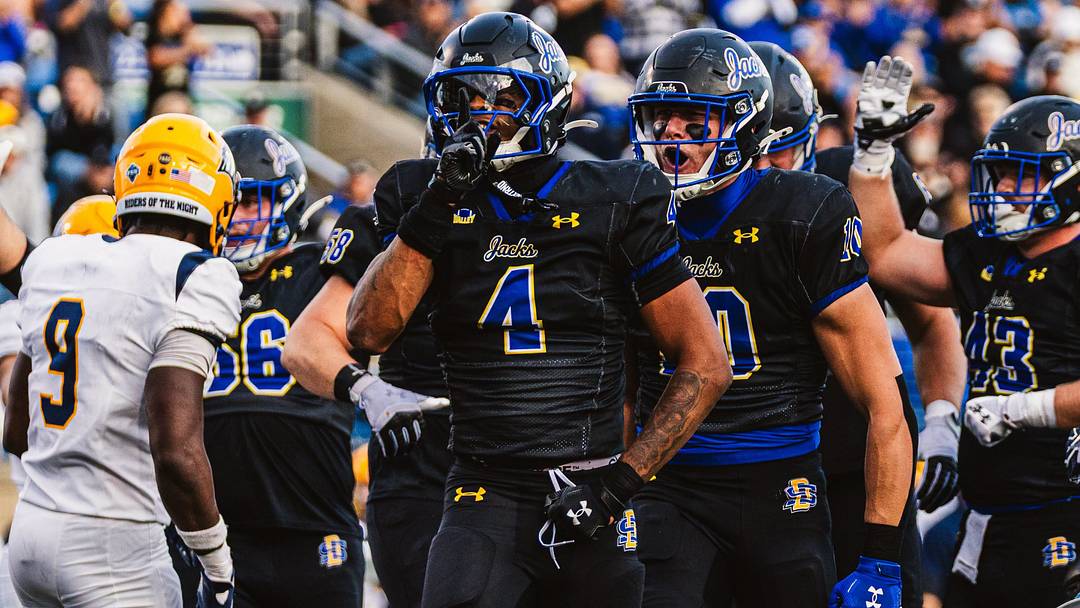 South Dakota State running back Corey Blair Jr. (4) South Dakota State running back Corey Blair Jr. (4)