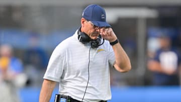 Chargers head coach Jim Harbaugh
