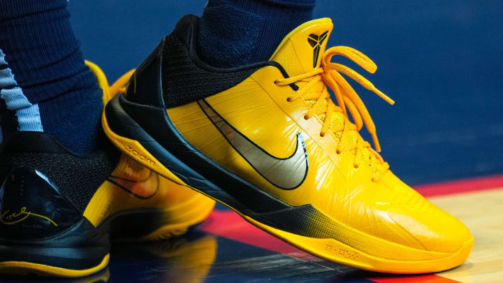 Caitlin Clark's player-exclusive Nike Kobe 5 Protro.