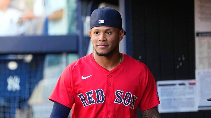Boston Red Sox center fielder Ceddanne Rafaela.