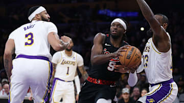 Portland Trail Blazers v Los Angeles Lakers