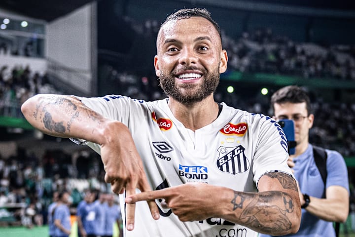 Guilherme jogador do Santos