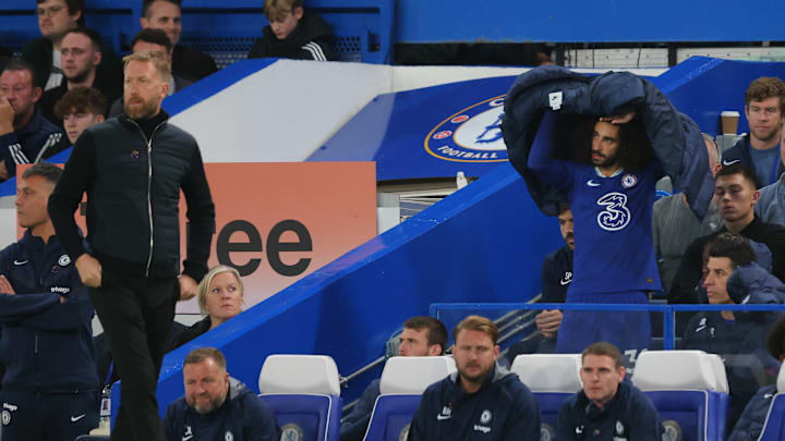 Marc Cucurella, Graham Potter Marc Cucurella, Graham Potter