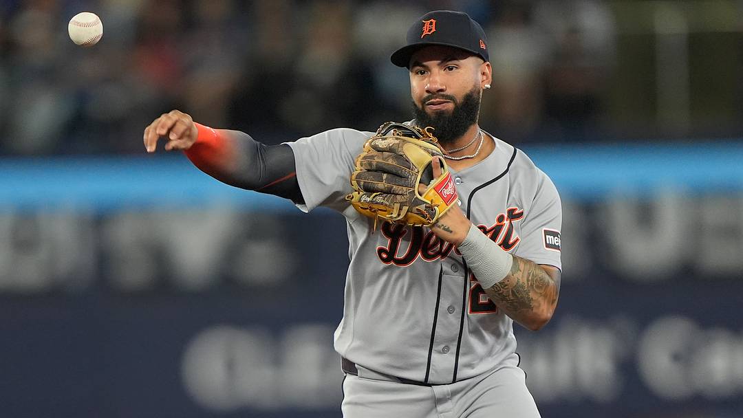 Detroit Tigers second baseman Gleyber Torres. Credit: John E. Sokolowski-Imagn Images