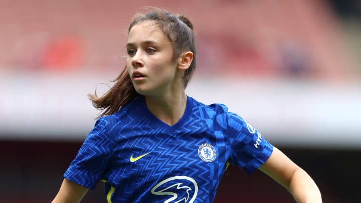 Cerys Brown joined Chelsea in 2021
