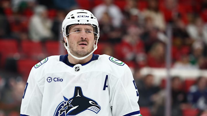 Vancouver Canucks v Carolina Hurricanes