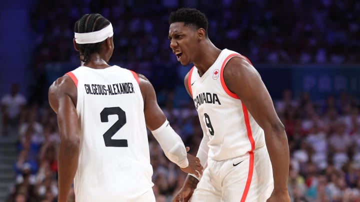 Shai Gilgeous-Alexander, Rj Barrett, Team Canada - Paris Summer Olympics