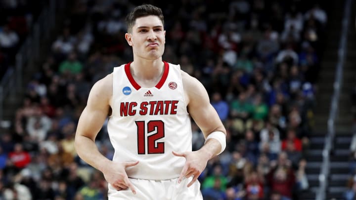 NC State basketball guard Michael O'Connell