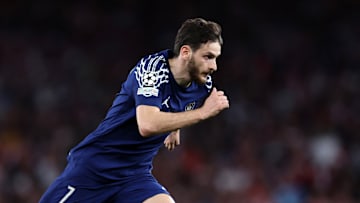 Kvaratskhelia a fait mal aux Gunners mardi soir.